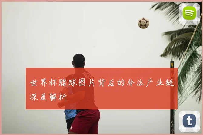 世界杯赌球图片背后的非法产业链深度解析