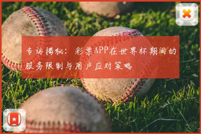 专访揭秘:彩票APP在世界杯期间的服务限制与用户应对策略