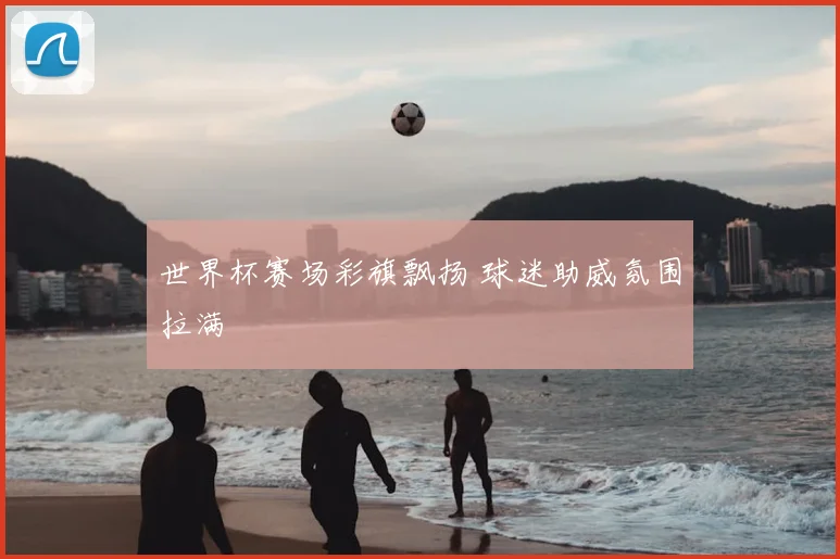世界杯赛场彩旗飘扬 球迷助威氛围拉满